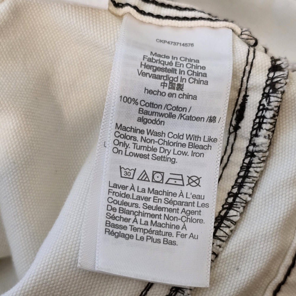 Madewell 23 Perfect Vintage Wide-Leg Jean Utility Pant In Garment-Dyed Canvas 23 - Picture 7 of 16